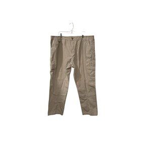 5.11 Tactical Series Mens Cargo Pants Khaki Size 46 Cotton Utility Workwear Dura